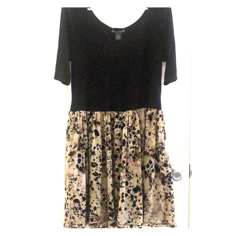 Fun Black and Beige dress